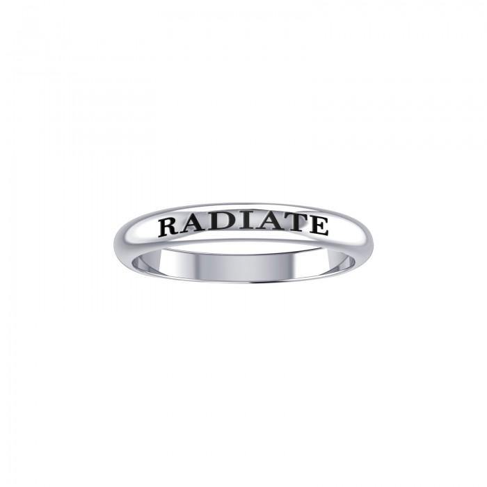 Radiate love Silver Ring TRI417 - Jewelry