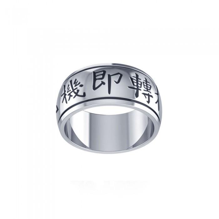 Opportunity in Crisis Silver Ring TRI432 - Jewelry