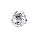 Stargazer Fairy Silver Ring TRI526 - Jewelry
