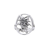 Stargazer Fairy Silver Ring TRI526 - Jewelry