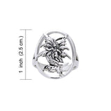 Stargazer Fairy Silver Ring TRI526 - Jewelry
