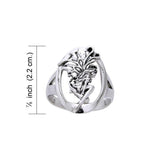 Birth of Magic Fairy Silver Ring TRI528 - Jewelry