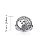 Unicorn Triskele Ring TRI540 - Jewelry