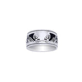 Viking Mammen Weave Ring TRI561 - Jewelry
