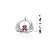 Danu Silver Thistle Ring TRI597 - Jewelry