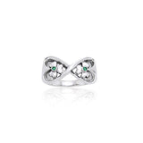 Danu Silver Shamrock Ring TRI598 - Jewelry