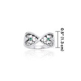 Danu Silver Shamrock Ring TRI598 - Jewelry