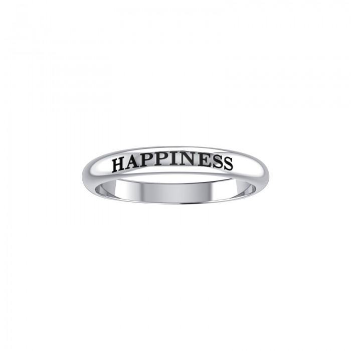 HAPPINESS Sterling Silver Ring TRI606 - Jewelry