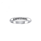 HAPPINESS Sterling Silver Ring TRI606