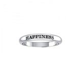HAPPINESS Sterling Silver Ring TRI606 - Jewelry
