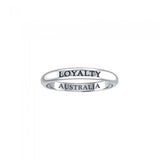 LOYALTY AUSTRALIA Sterling Silver Ring TRI613 - Jewelry