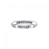 FREEDOM AUSTRALIA Sterling Silver Ring TRI616 - Jewelry