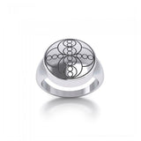Energy Sterling Silver Ring TRI631 - Jewelry