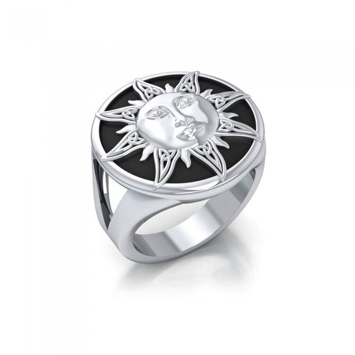 Celtic Sun Ring TRI632 - Jewelry