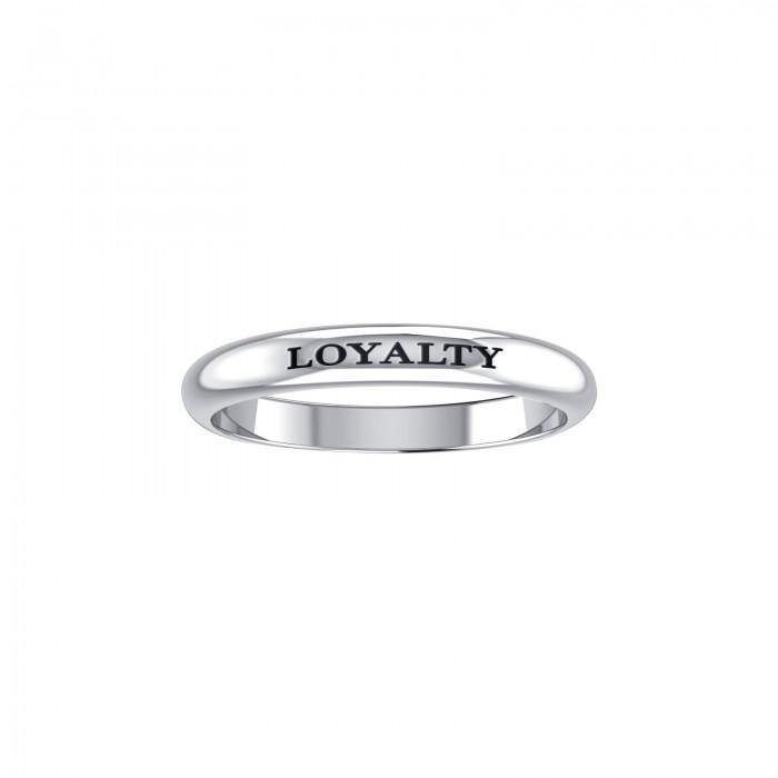 LOYALTY Sterling Silver Ring TRI685 - Jewelry