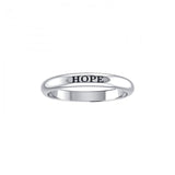 Hope Silver Ring TRI747 - Jewelry