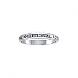 Unconditional Love Silver Ring TRI753 - Jewelry