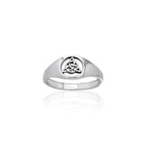 Celtic Triquetra Sterling Silver Ring TRI877 - Jewelry