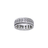 Celtic Triquetra Spinner Ring TRI884 - Jewelry