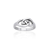 Celtic Knot Silver Ring TRI888 - Jewelry