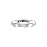 KARMA Sterling Silver Ring TRI923 - Jewelry