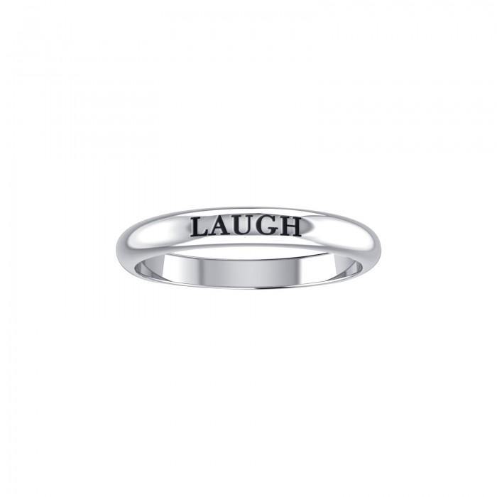 LAUGH Sterling Silver Ring TRI928 - Jewelry