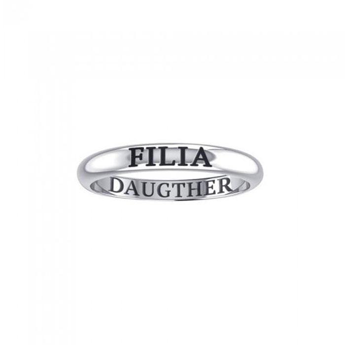 FILIA DAUGHTER Sterling Silver Ring TRI933 - Jewelry