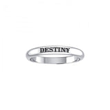 DESTINY Sterling Silver Ring TRI943