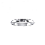 ACHIEVE Sterling Silver Ring TRI945