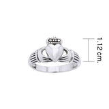 Celtic Claddagh Ring TRI965 - Jewelry