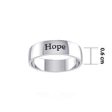 Hope Sterling Silver Ring TRI982 - Jewelry