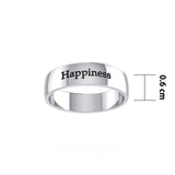 Happiness Sterling Silver Ring TRI983