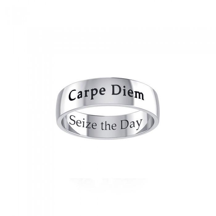 Carpe Diem Sterling Silver Ring TRI984 - Jewelry