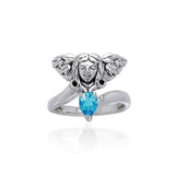 Guardian Angel Sterling Silver Gemstone Ring TRI988 - Jewelry
