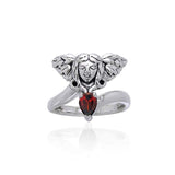 Guardian Angel Sterling Silver Gemstone Ring TRI988 - Jewelry