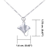 Manta Ray Sterling Silver with 14K Vermeil Plate Set VSE079 - Jewelry