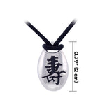 Longevity Feng Shui Necklace TSE558 - Jewelry