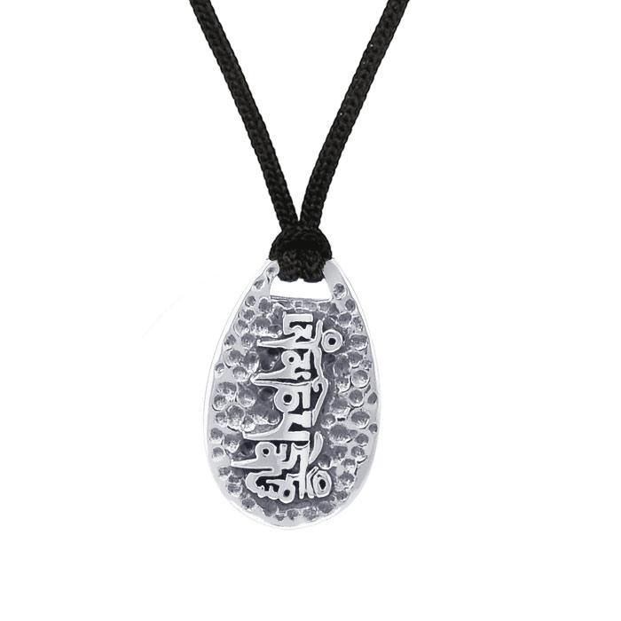 Om Mani Padme Hum Necklace TSE565 - Jewelry