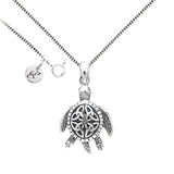 Celtic Knot Sea Turtle Necklace Set TSE687