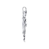 Amy Brown Firefly Fairy Silver Pendant with Chain Set TSE749 - Jewelry