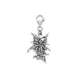 Stargazer Fairy Sterling Silver Clip Charm TWC029