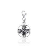 Lismore Cross Sterling Silver Clip Charm TWC041