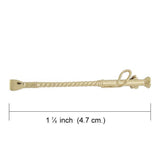 Riding Crop Vermeil Brooch VBC082 - Jewelry