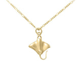 Manta Ray Sterling Silver with 14K Vermeil Plate Set VSE079 - Jewelry