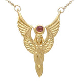 Oberon Zell Winged Isis Sterling Silver Necklace VTN252