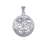 Celtic Tree of Life 14K White Gold Pendant WTP3109 - Jewelry