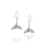Whale Tail Silver Earrings JE005 - Jewelry