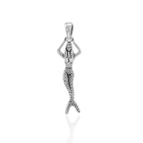 Mermaid Silver Pendant JP023