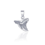 Shark Tooth Silver Pendant JP031 - Jewelry