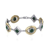 Blaque Oval & Diamonds Bracelet MBL092 - Jewelry